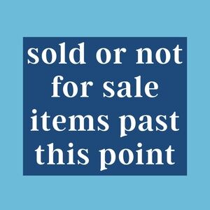 Unavailable Items past this point